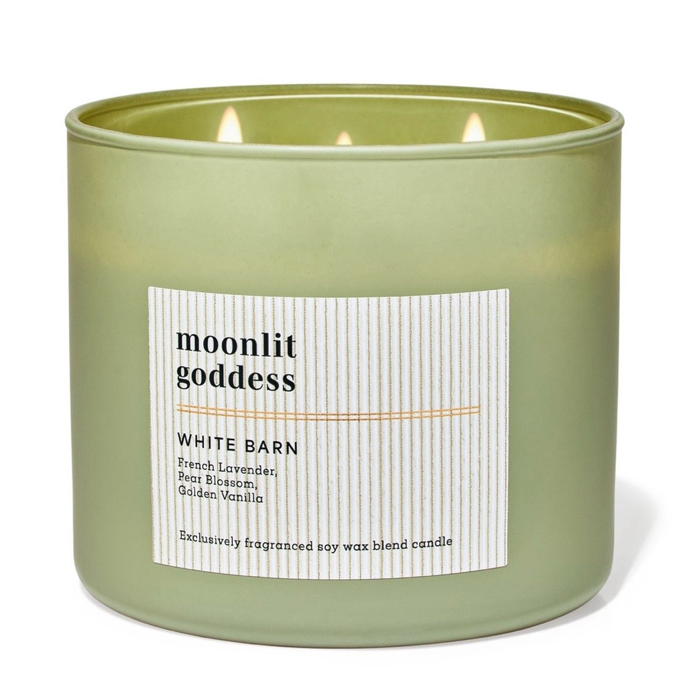 Moonlit Goddess 3-Wick Candle by White Barn (Bath & Body Works)